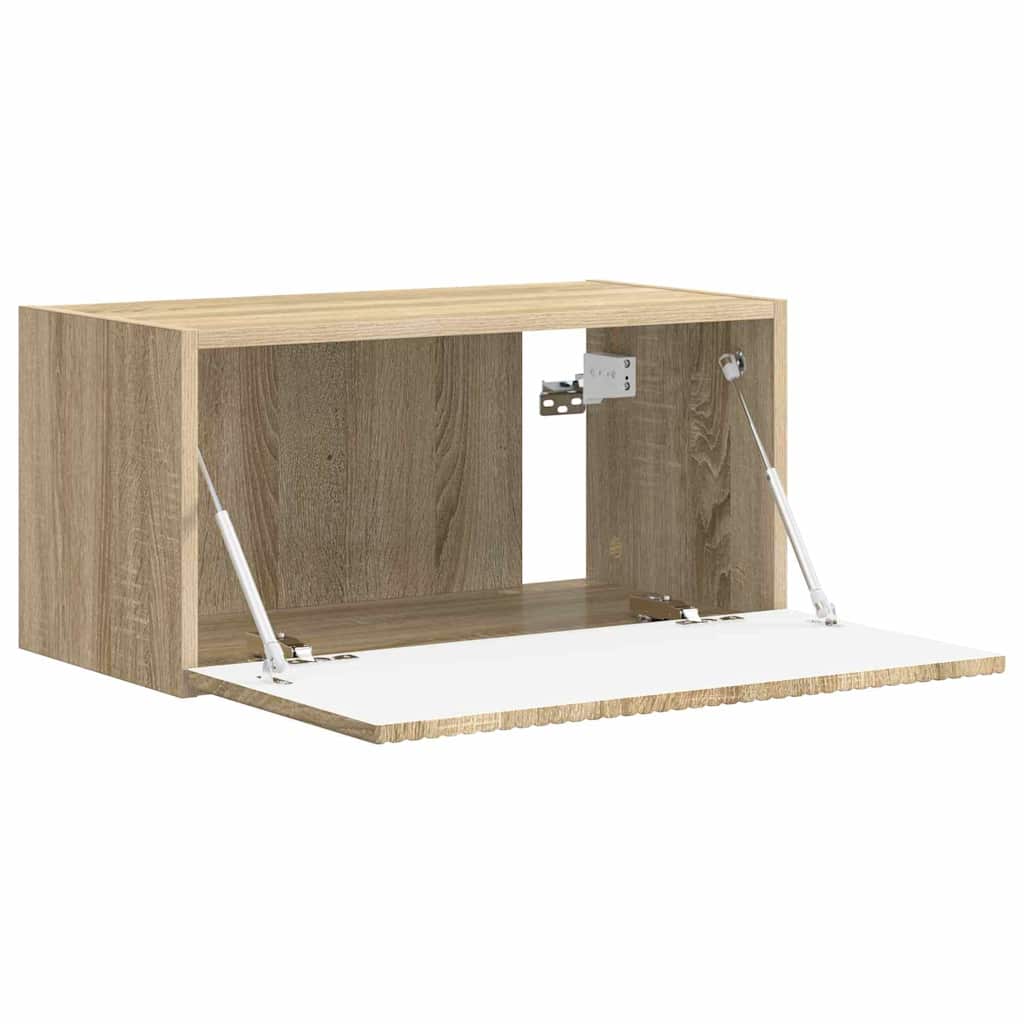 vidaXL Mueble de TV Montado en la Pared Sonoma 60 x 31 x 29.5 cm - Image 5