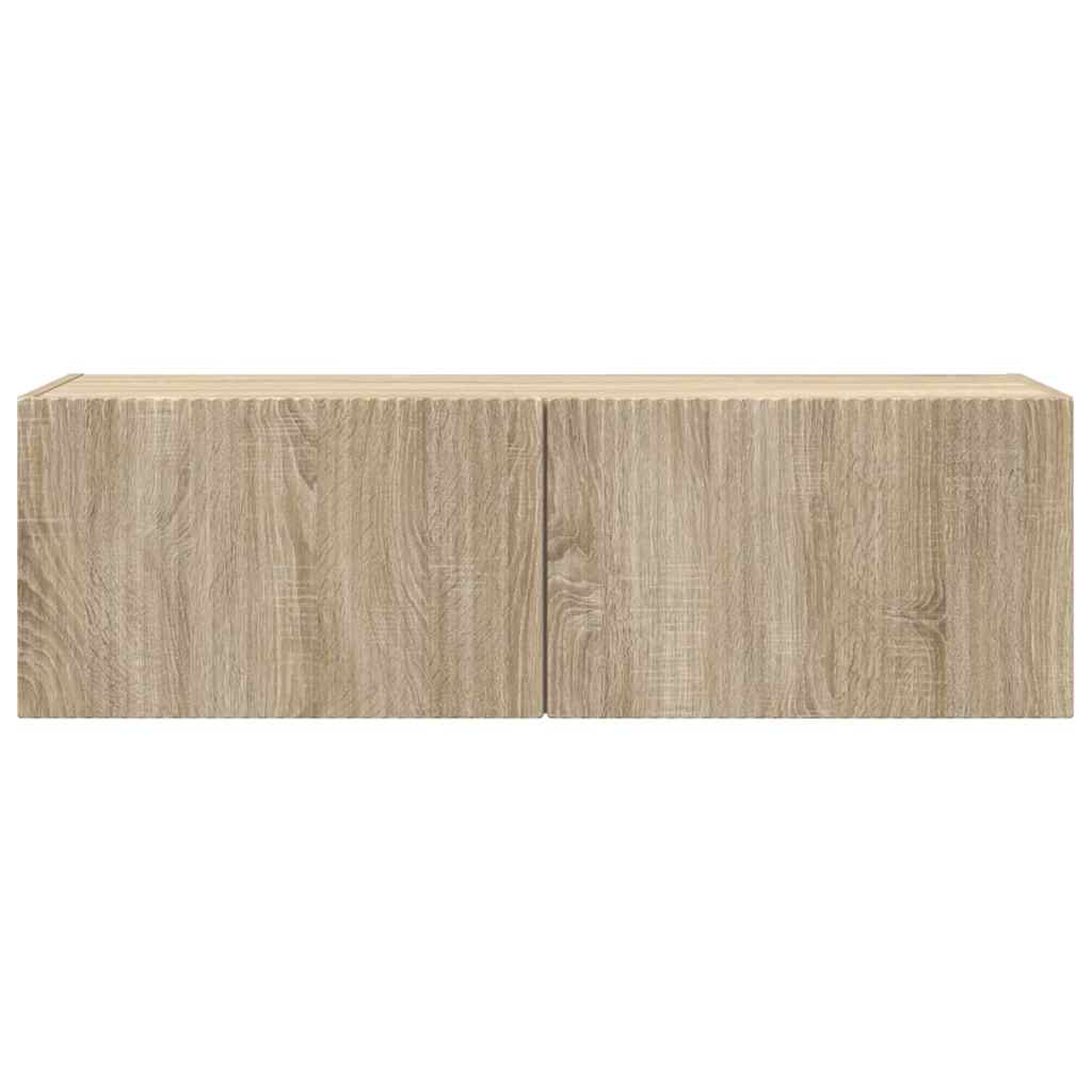 vidaXL Mueble de TV Montado en la Pared Sonoma 60 x 31 x 29.5 cm - Image 6
