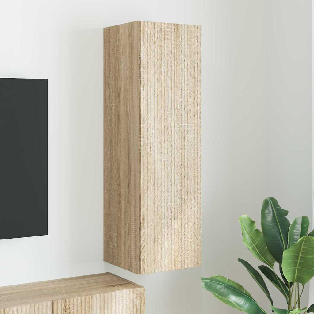 vidaXL Mueble de TV Montado en la Pared Sonoma 30 x 31 x 100 cm
