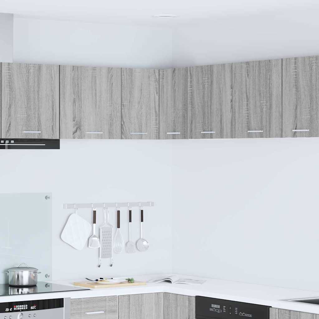 vidaXL Mueble colgante Riga Gris Sonoma y 57 x 57 x 40 cm