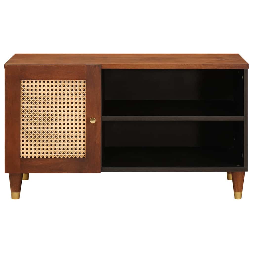 vidaXL Gabinetes y estantes de almacenamiento de medios Marrón - Image 3