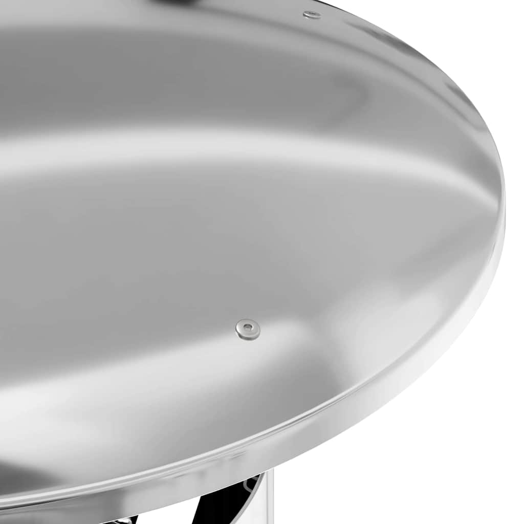 vidaXL Regenabdeckung Schornstein Silber 35 x 35 x 20 cm Edelstahl - Image 5