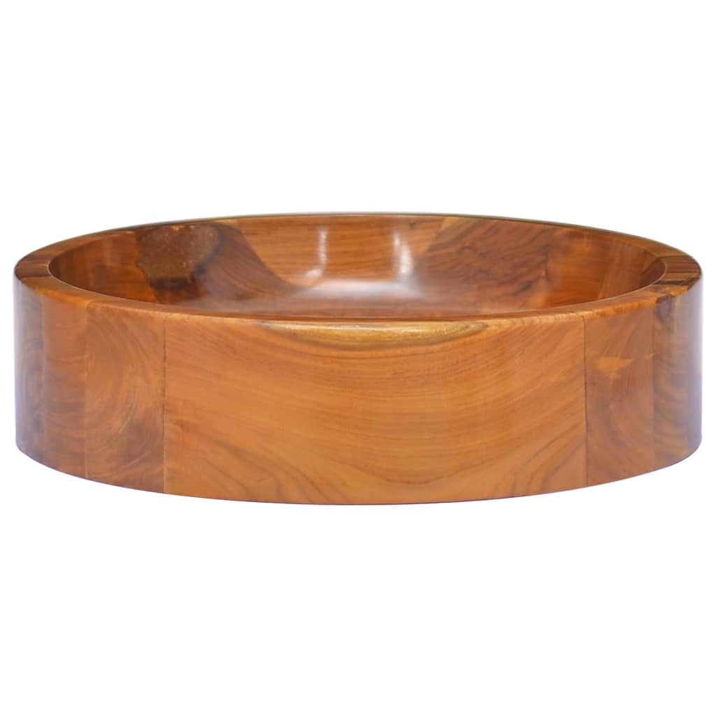 Lavabo In Legno Massello Di Teak F40x10 cm