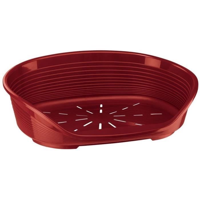 Cestino - Ferplast - Siesta Deluxe 4 - Bordeaux - Ovale - Interno - Antiscivolo