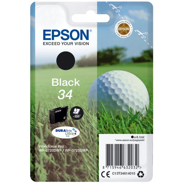 Epson 34 - 6,1 Ml - Nero - Originale - Cartuccia D'inchiostro