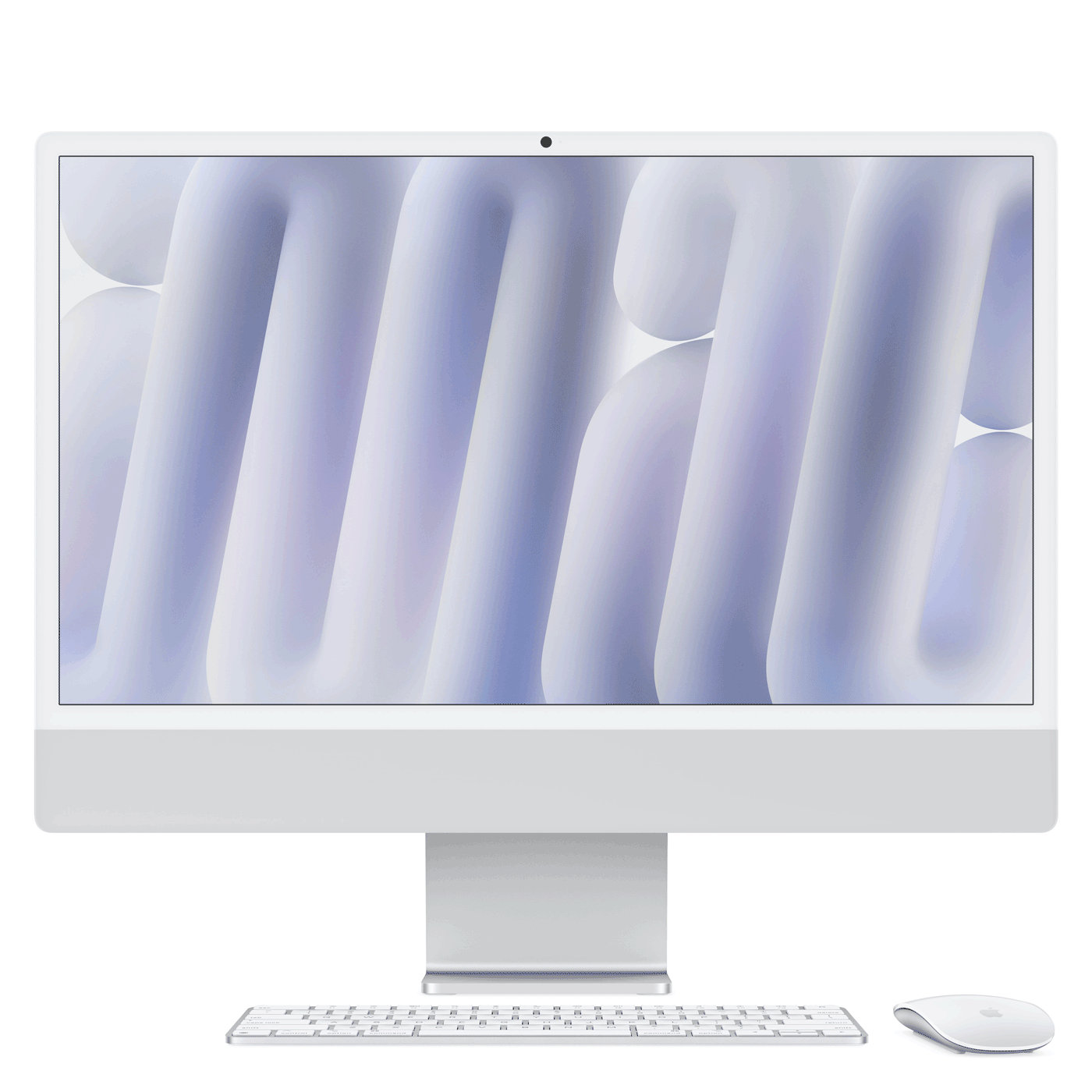 Apple 24-Inch Imac With Retina 4.5k Display, NanO-Texture Glass: M4 Chip With 10-Core Cpu And 10-Core Gpu, 256gb Ssd, 16gb - Silver (md3h4d/a)