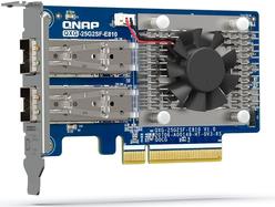 Qnap QxG-25g2sF-E810 - Netzwerkadapter - Pcie 4,0 X8 LoW-Profile - 25 Gigabit Sfp28 X 2 - Für P/n: CaB-Dac15M-Sfp28, CaB-Dac30M-Sfp28, TrX-10gitsfpp-