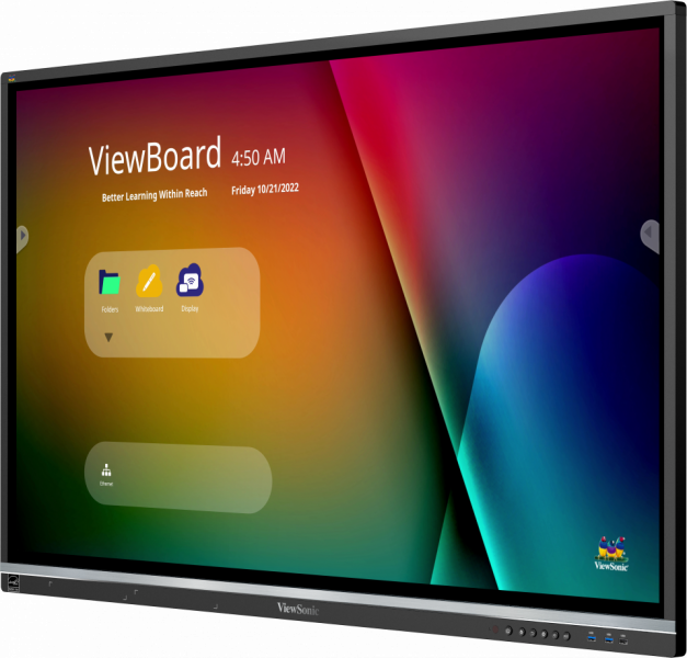 Viewsonic Viewboard 140 Cm 139,70cm (55") Diagonalklasse LcD-Display Mit LeD-Hintergrundbeleuchtung Interaktiv Touchscreen MultI-Touch / Optionaler S
