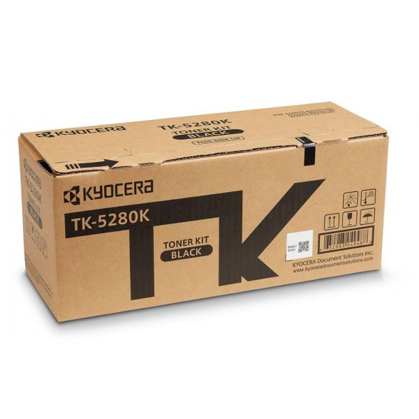 Kyocera TK-5280k Cartuccia Toner 1 Pz Originale Nero (kyocera Black Toner Cassette For Ecosys M6235cidn)
