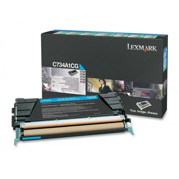 Lexmark Ciano - Originale - Cartuccia Toner Lccp, Lrp