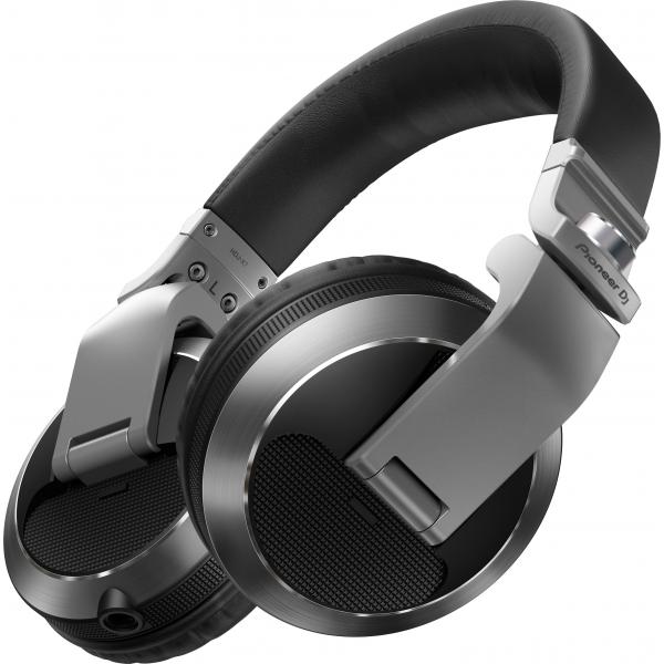 Cuffie Dj - Pioneer Dj - HdJ-X7-S - Argento - Cablate - Resistenti Alle Intemperie