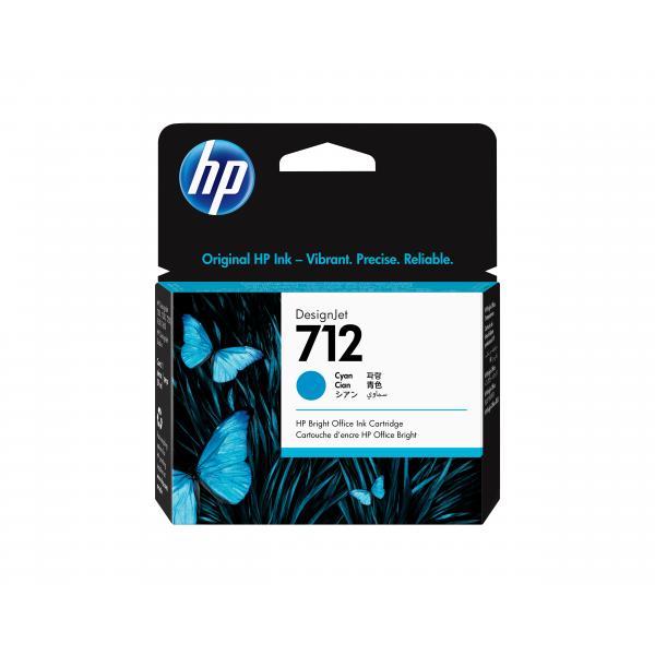 Hp Cart Ink Ciano 712