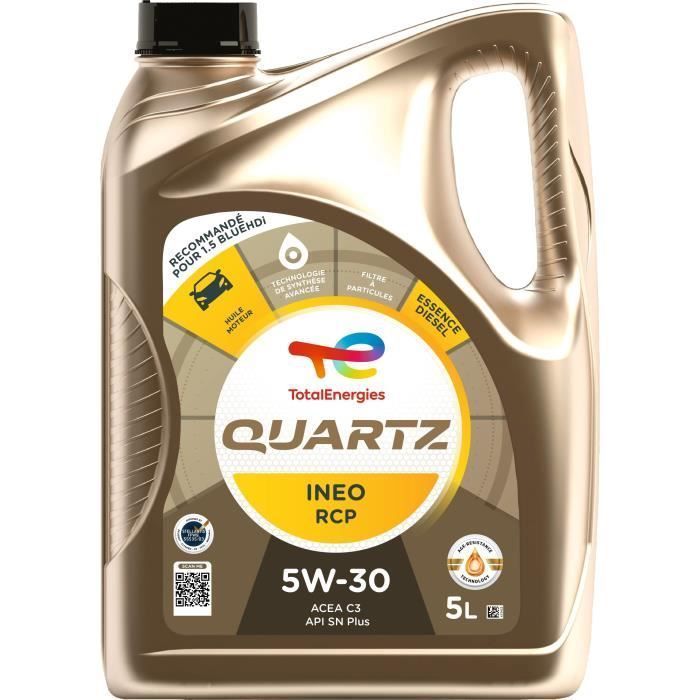 Olio Motore - Totalenergies - Quartz Ineo Rcp 5W-30 - 5l