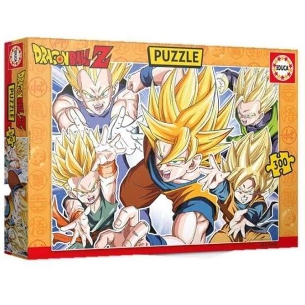 Puzzle - Educa - Dragon Ball Dbz - 300 Pezzi