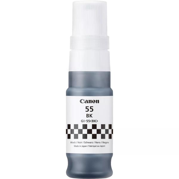 Canon Gi 55 Bk - 70 Ml - Nero - Originale - Scatola Appesa