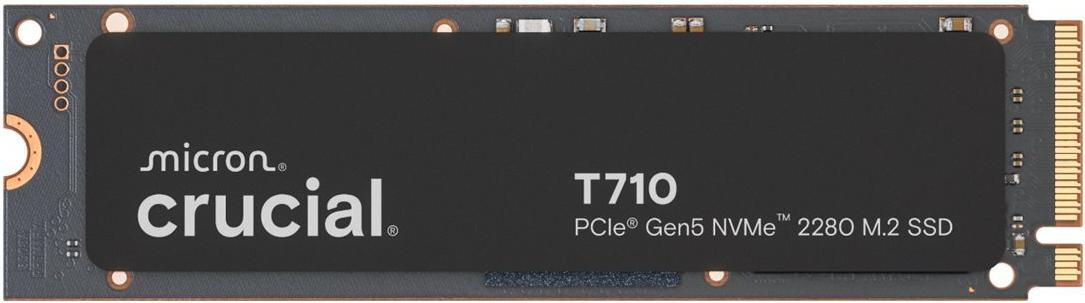 Crucial T710 - Ssd - Verschlüsselt - 4 Tb - Intern - M.2 2280 - Pci Express 5.0 (nvme) - Tcg Opal Encryption 2.01 (ct4000t710ssd8)