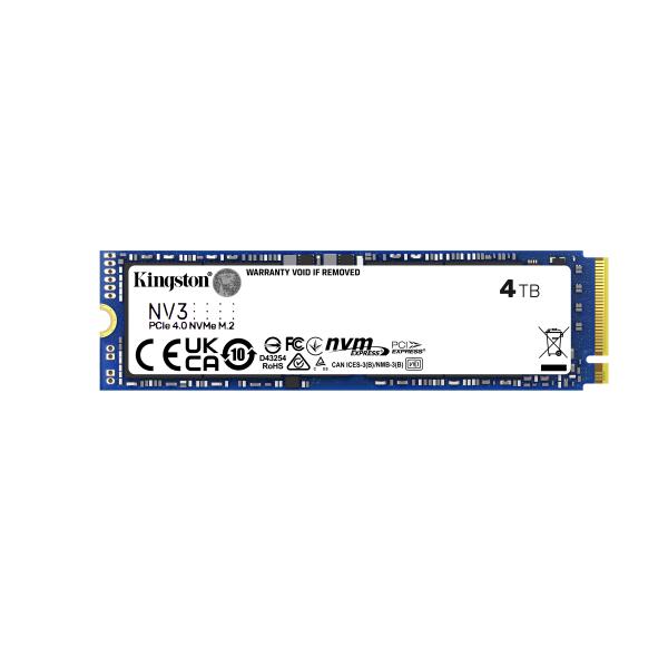 Kingston Ssd Interno Nv3 4tb M,2 2280 Pcie 4,0 X4 Nvme R/w 3500/2800 - Image 3