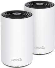 TP-Link Deco Xe75 V1 - WlaN-System (3 Router) - Up To 7,200 Sq.ft - Netz - Gige, 802,11ax (wI-Fi 6e) - 802,11a/b/g/n/ac/ax - MultI-Band (deco Xe75(3-