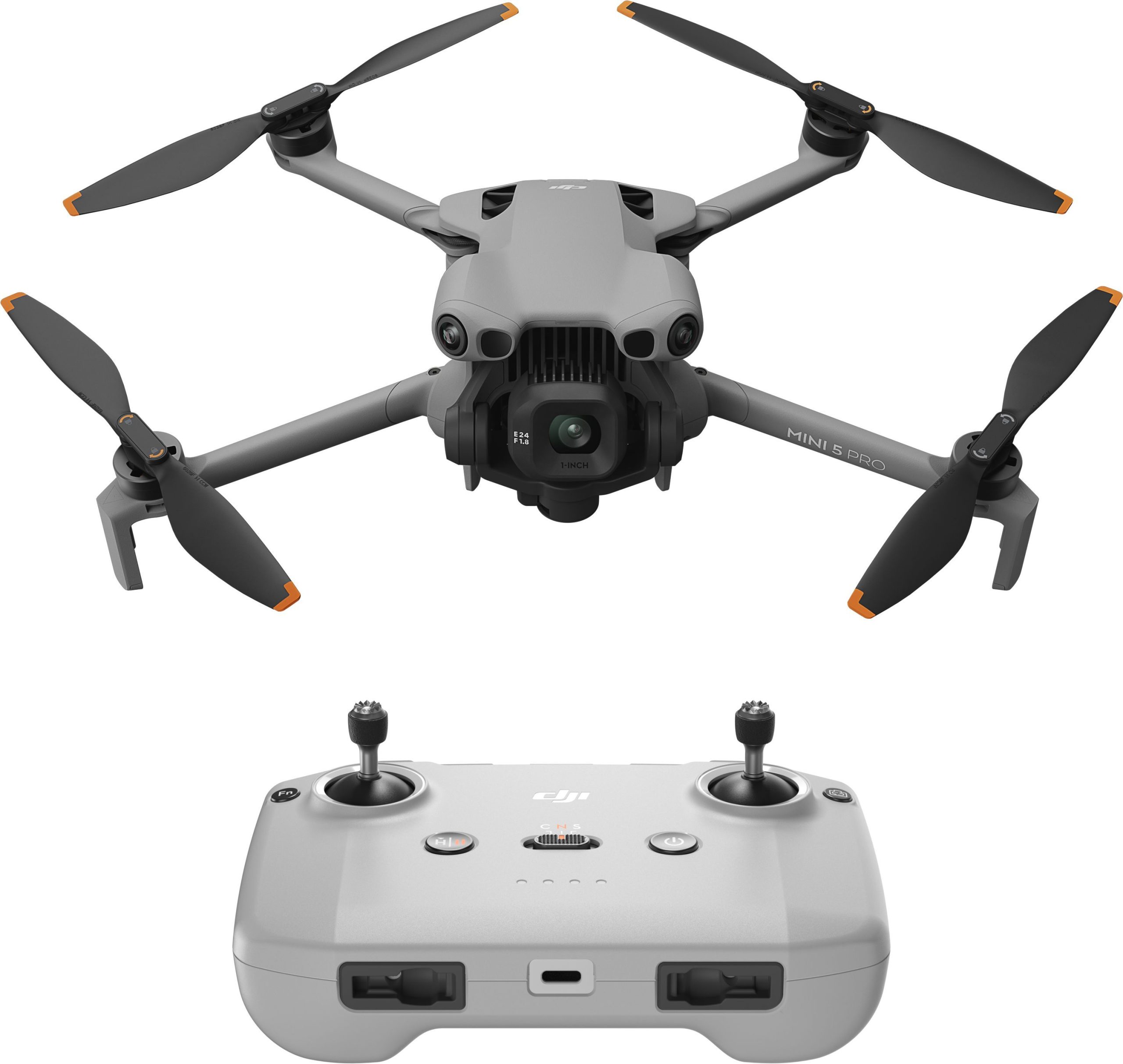 Drone - Dji - Mini 5 Pro - Fotocamera 4k - 1 Sensore Cmos + Rilevamento Ostacoli + Gimbal + Activetrack 360°
