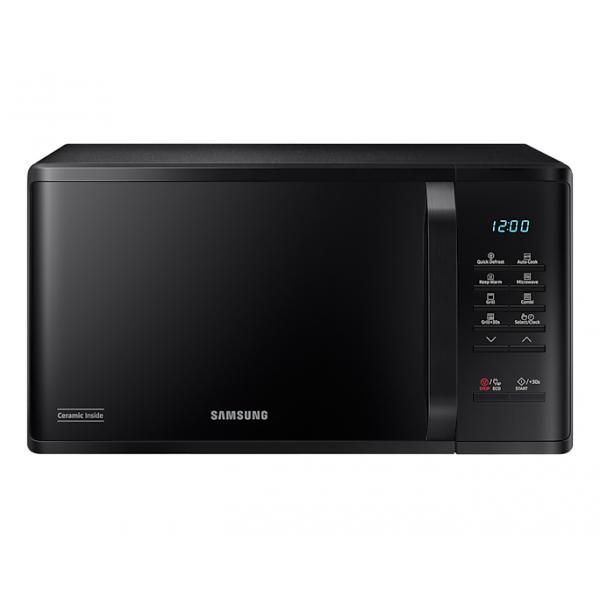 Samsung Mg23k3513ak Microwave - 23l - Gril - Elettronico - 800w - 28,8 Cm - Smalto Cavità Ceramico - Nero