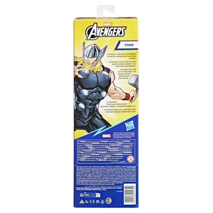 Statuetta Thor Da 30 Cm, Serie Avengers Titan Hero, Giocattolo Per Bambini Dai 4 Anni In su - Image 5