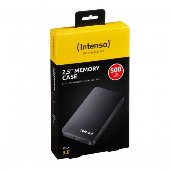 Intenso Hdd Esterno 500gb 2.5 Usb 3.2 5400rpm Black - Image 3