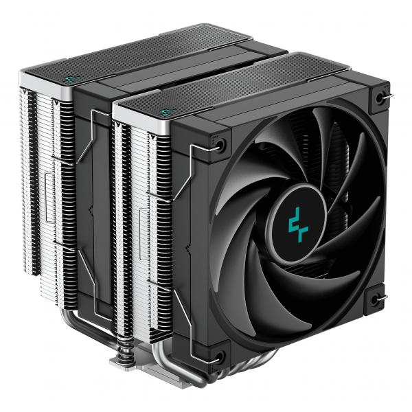 Deepcool Ak620 Processore Raffreddatore D'aria 12 Cm Nero 1 Pz (deepcool Ak620 Fan Cpu Cooler, Universal Socket, Dual Powerful 120mm Fdb Pwm Black fa