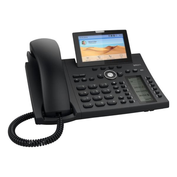 Snom D385n Telefono Ip Nero 12 Linee Tft (snom D385n - Desk Telephone)