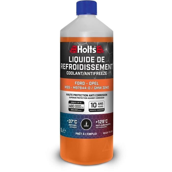Liquido Refrigerante - Holts - Hafr0009b - Dedicato Ford / Opel Wss - M97b44-D / Gmw 3240 1l