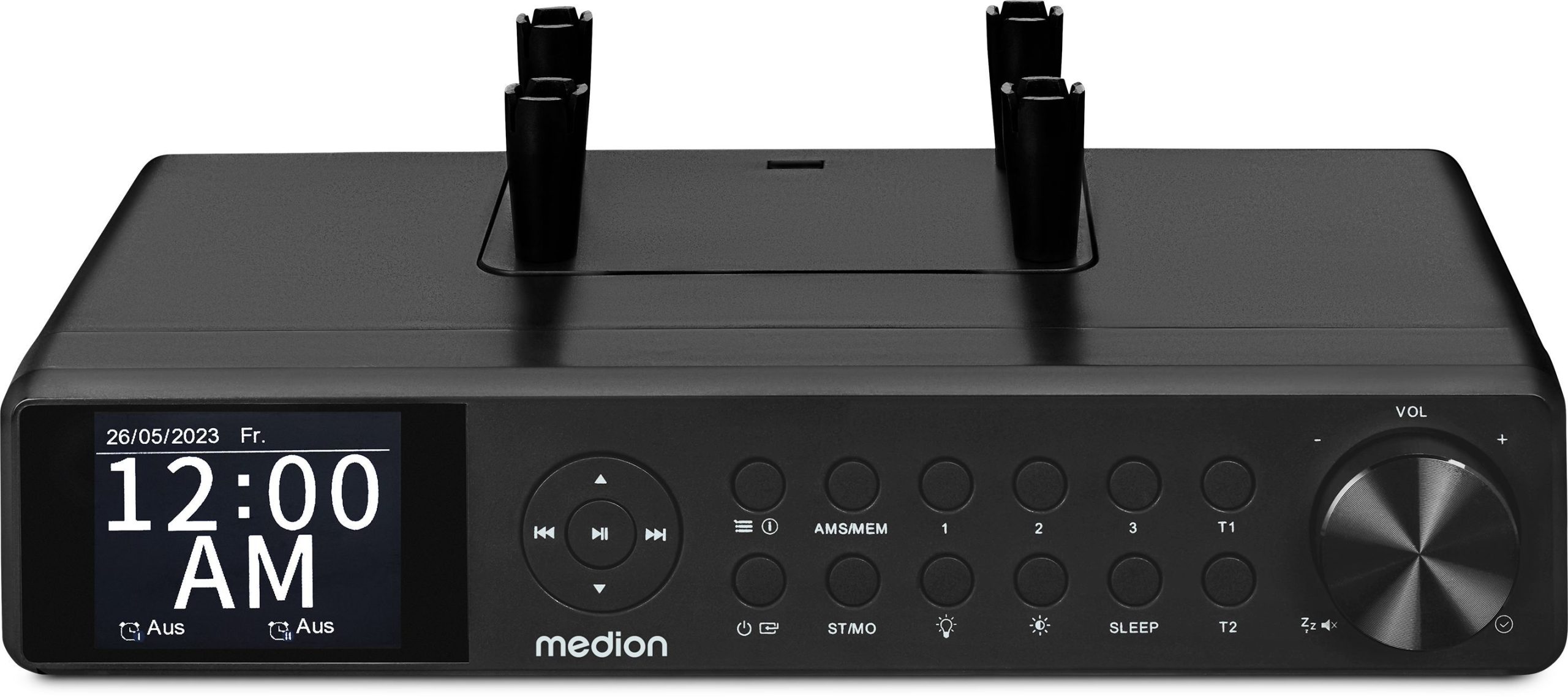 Radio Da Cucina - Medion - Dab+ - 2x3w Rms - Nero