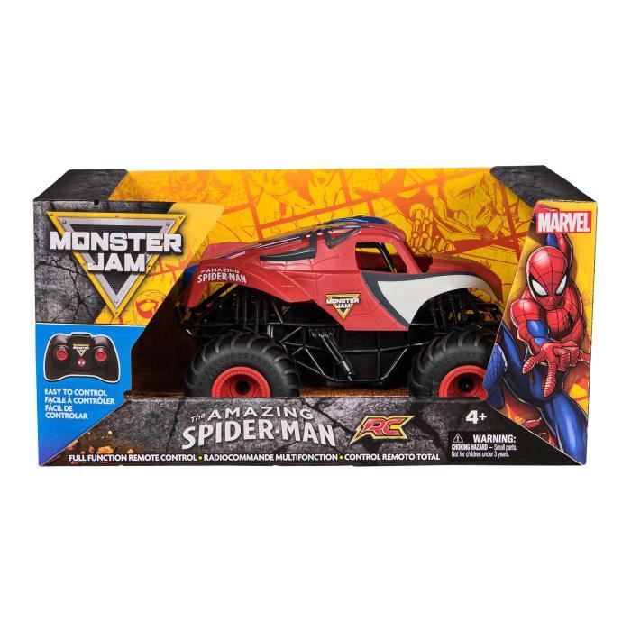 SpideR-Man - Veicolo Radiocomandato - 1:24 - Monster Jam