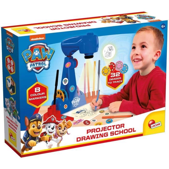 Proiettore Da Disegno - Lisciani - Proiettore Per La Scuola Di Disegno Paw Patrol