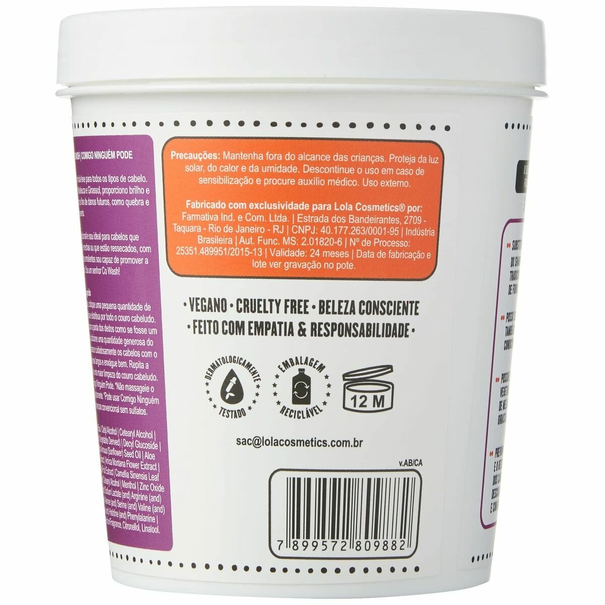 Balsamo Lola Cosmetics With Me No One Can 450 G - Image 3