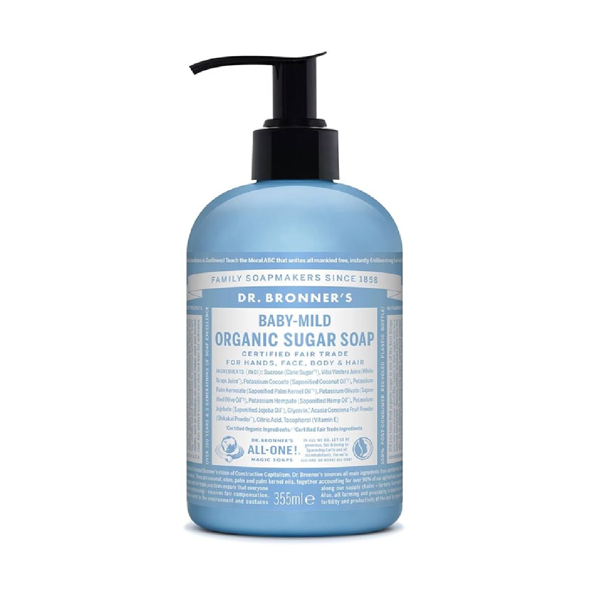 Sapone Per Le Mani Dr Bronner's BabY-Mild 355 ml