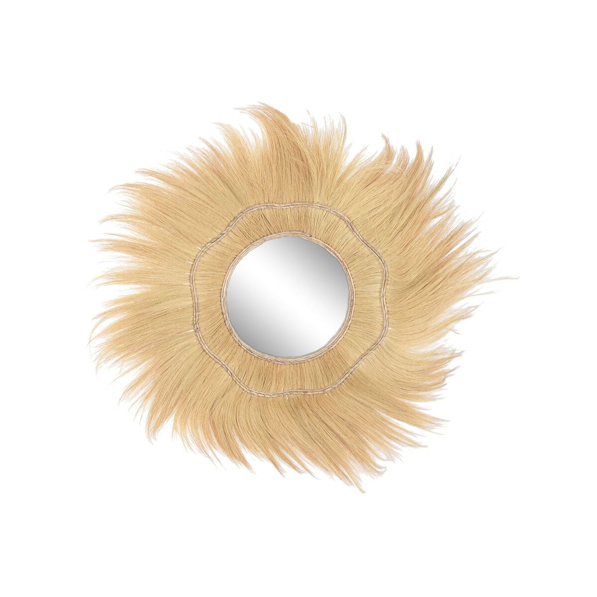 Specchio Da Parete Home Esprit Naturale Bali 110 X 11 X 110 cm