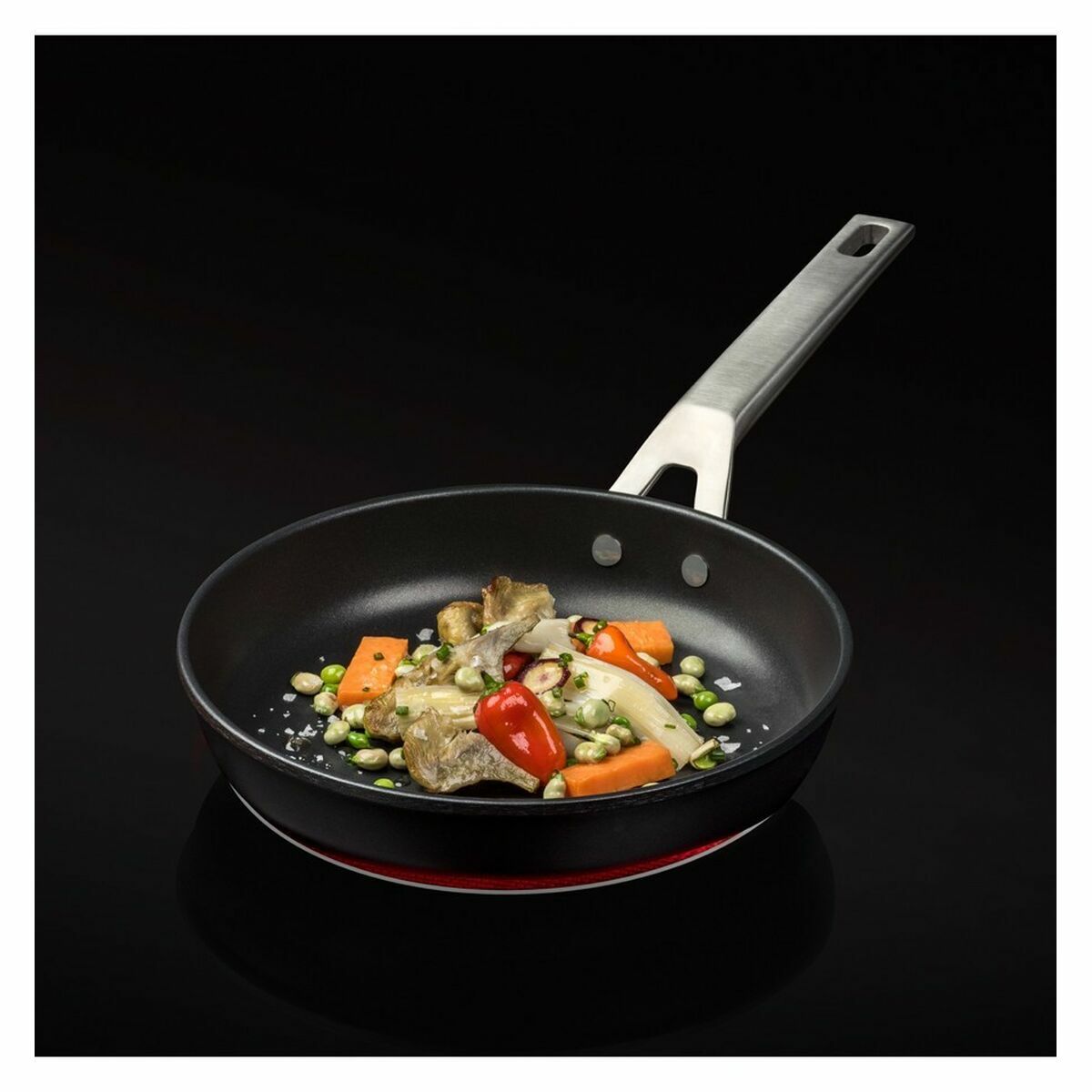 Padella Valira Aire 22cm Nero Alluminio Ø 22 cm