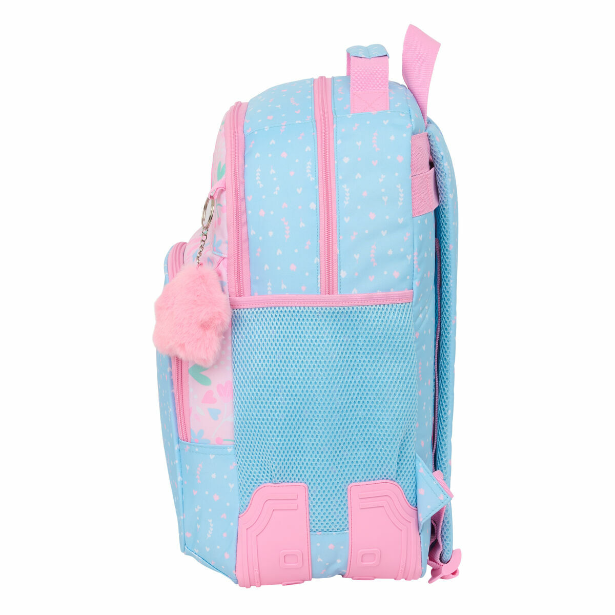 Zaino Scuola Blackfit8 Smile Azzurro Rosa 32 X 42 X 15 cm
