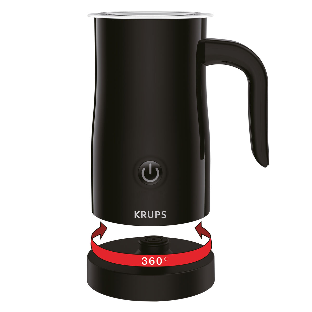 Sbattitore Per Latte Krups Xl1008 Nero 500 W 150 ml - Image 5
