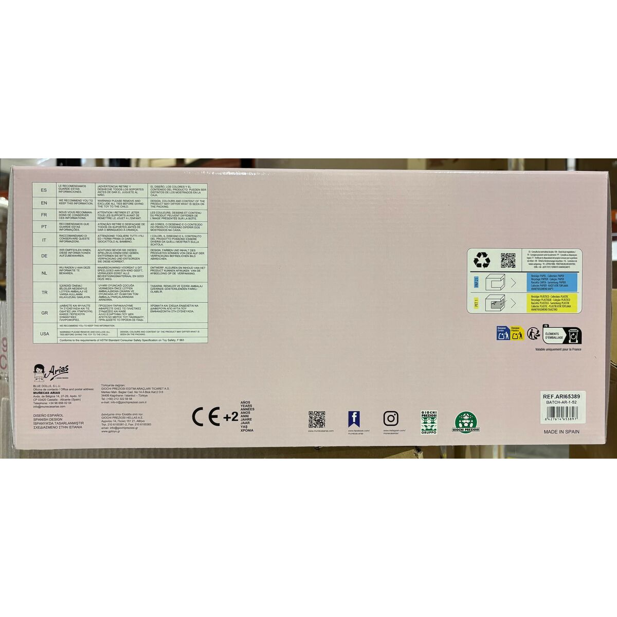 Baby Doll Arias Zoe 42 cm - Image 3