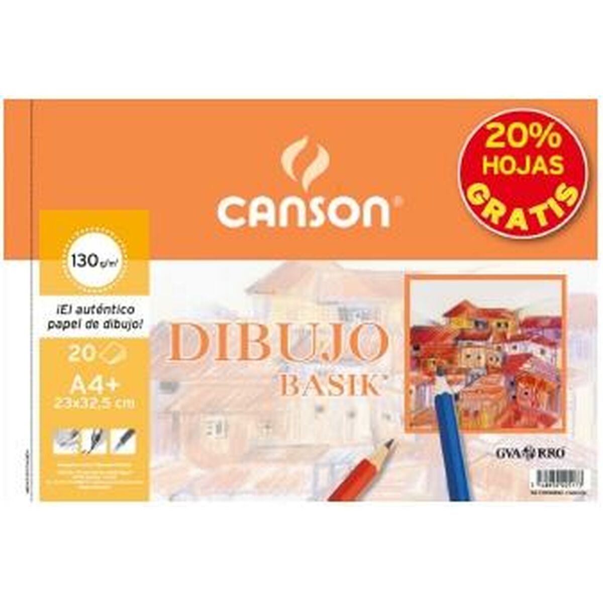Blocco Da Disegno Canson Basik Microforata 130 G/m²