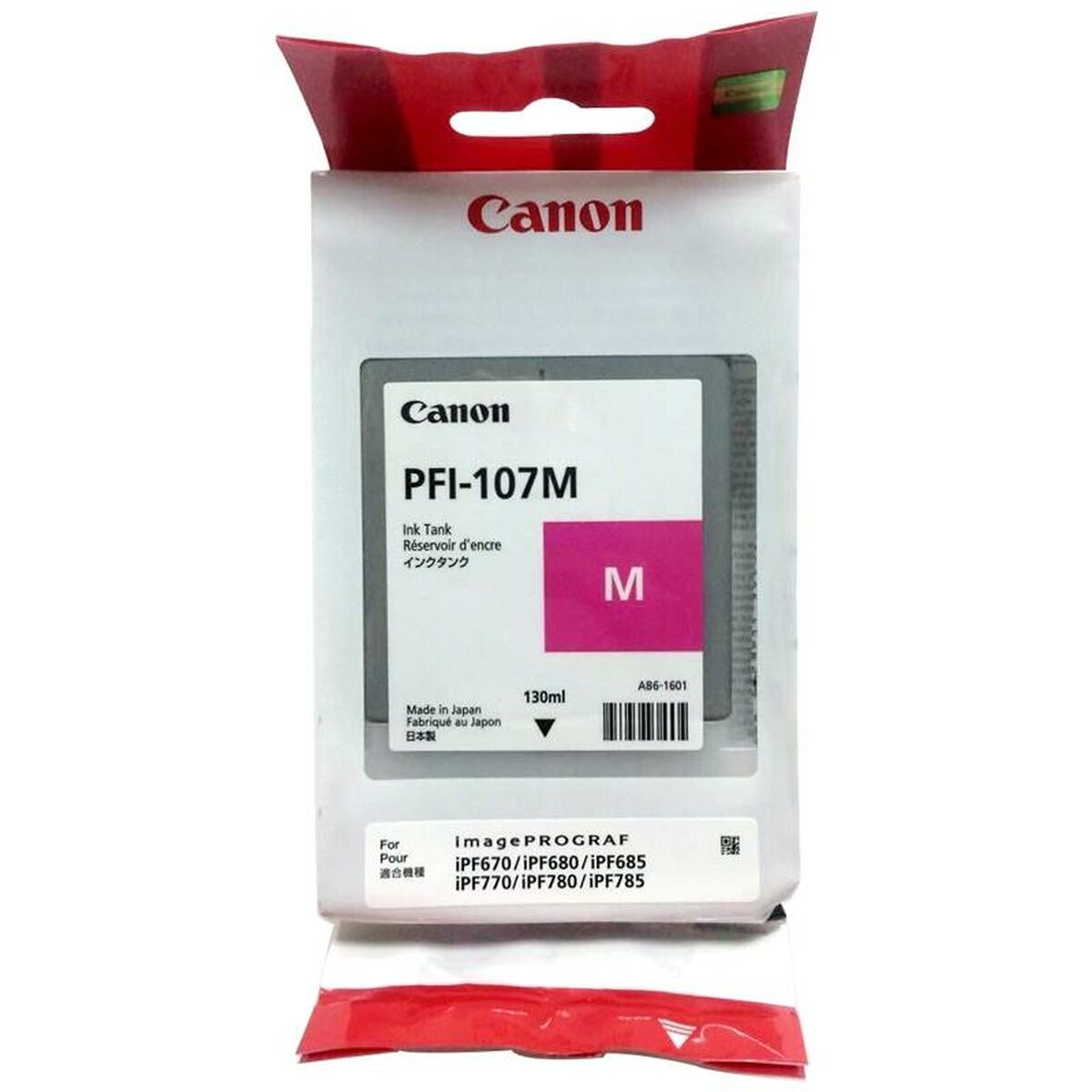 Cartuccia Ad Inchiostro Originale Canon PfI-107m Magenta