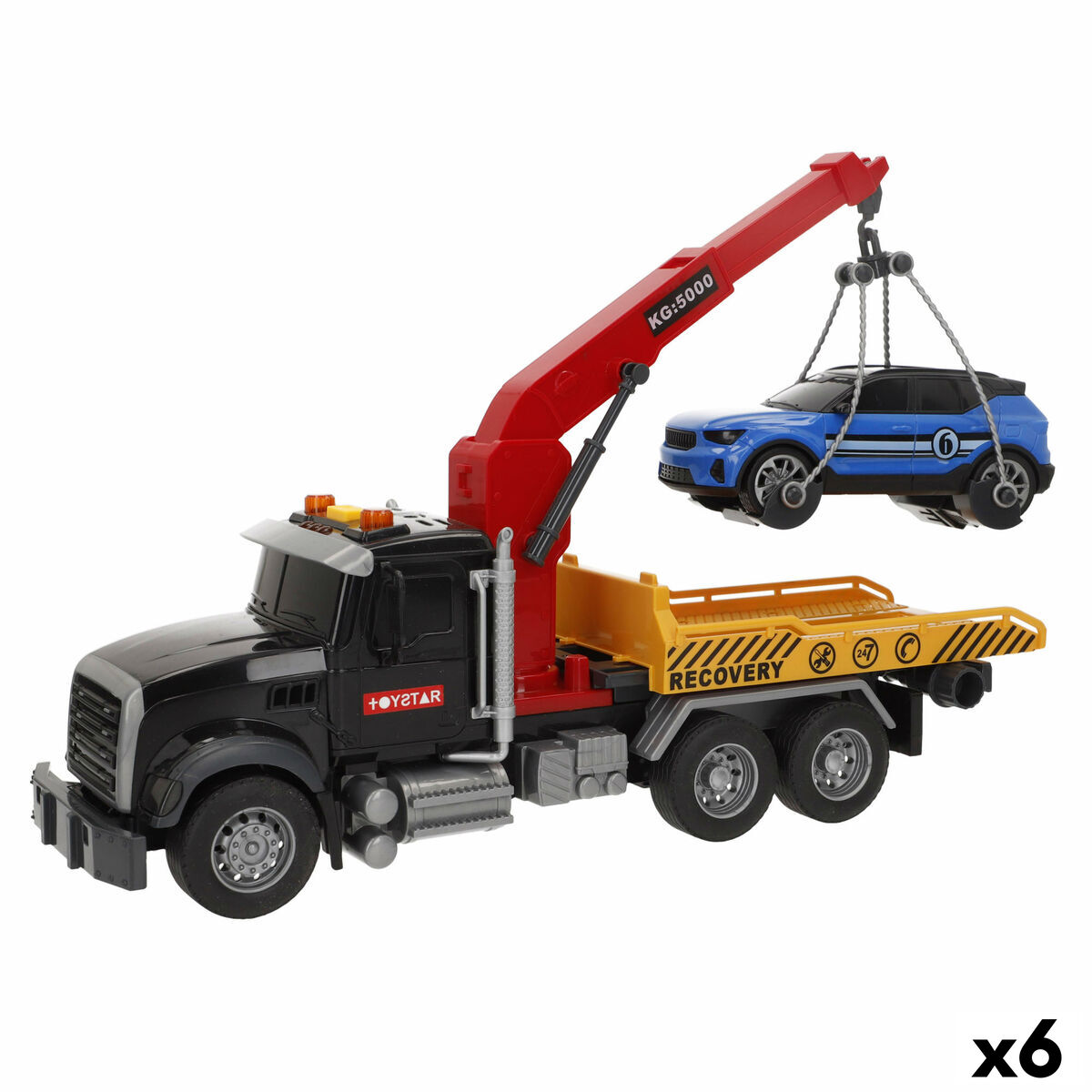 Camion Con Gru Speed & Go 31 X 17 X 10 Cm (6 Unità)