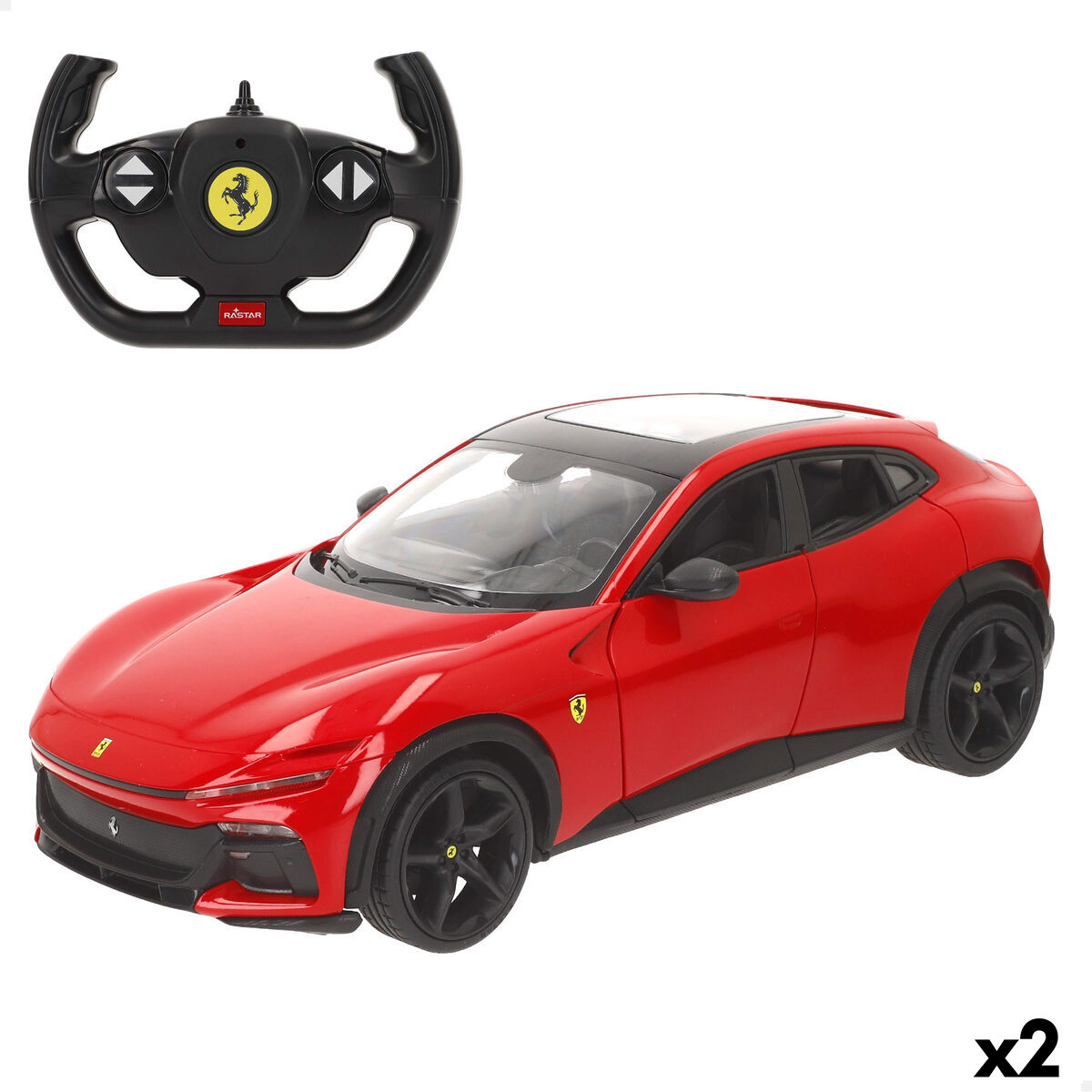 Macchinina Radiocomandata Ferrari Purosangue 1:14 34 X 11 X 14 Cm (2 Unità)