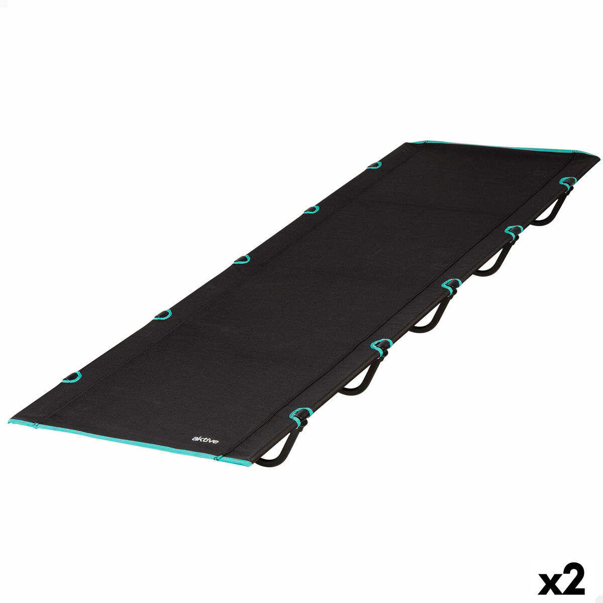 Letto Da Campeggio Aktive 193 X 14,5 X 67 Cm (2 Unità)