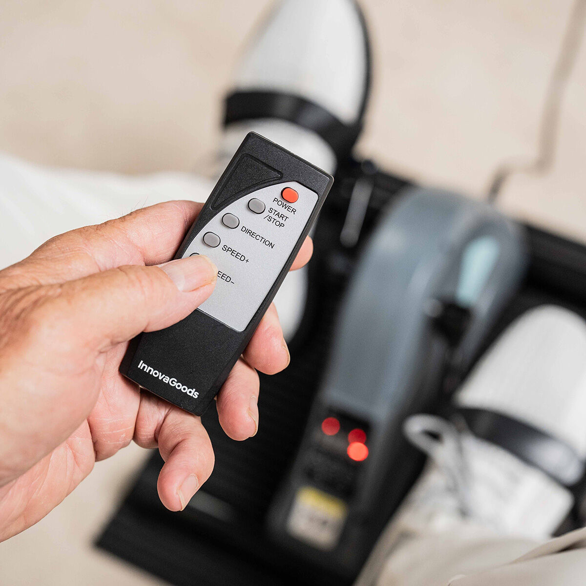 Pedalatore Elettrico Assistito Per Braccia E Gambe Con Tappetino E Telecomando Velora 3000 Innovagoods - Image 3