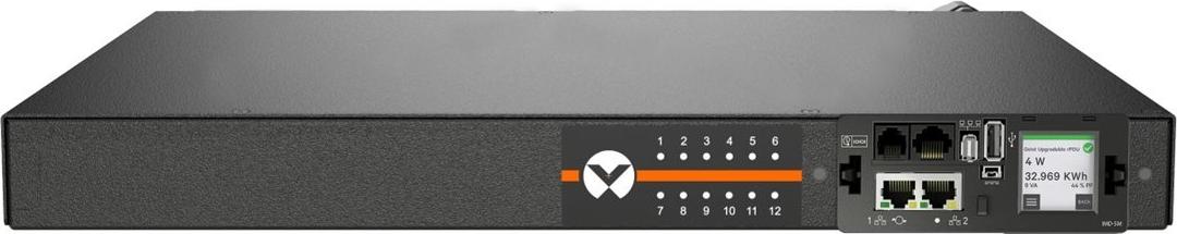 Vertiv Geist Rack Pdu, Monitored (outlet Level), Ec, 1u, Input Iec 60320 C20 Power Inlet 230v 16a, Combi Outlets (12)c13 Or C19 (vp6u21a0)