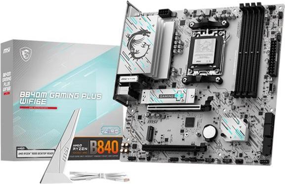 Msi B840m Gaming Plus Wifi6e Ddr5 Am5 7e77-003r (7e77-003r)