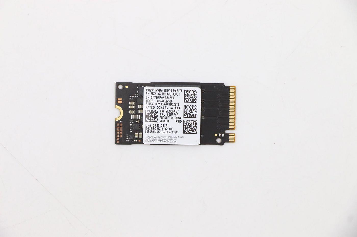 Lenovo Ssd M.2 2242 256gb Fru Ssd (00up747)