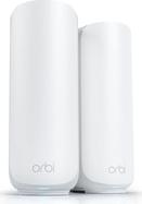 Netgear Orbi 370 Serie DuaL-Band Wifi 7 Mesh 2er Pack, Access Point (weiß, 2 Access Points) (rbe372-100eus)