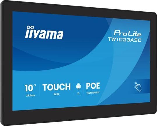 Iiyama 10.1" Tw1023asC-B3p 16 Touch Ips Mhdmi - Flachbildschirm (tft/lcd) - 10,1" (tw1023asC-B3p)